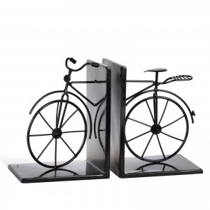A & B Home 41998 S/2 12.5x5x8.5 Inch Cruiser Bicycle Bookends   192615400642